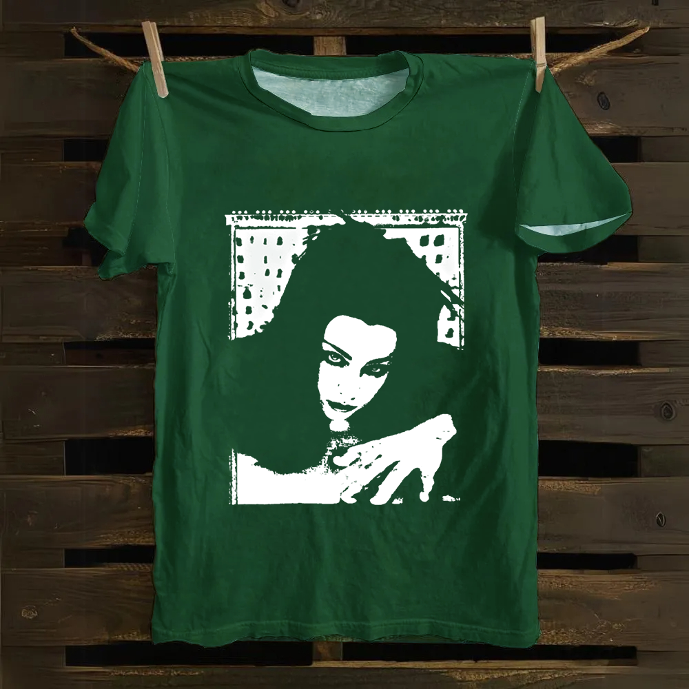 Unisex Vintage Amy Lee Singer Cotton T-Shirt