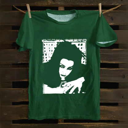 Unisex Vintage Amy Lee Singer Cotton T-Shirt