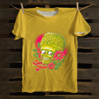 Unisex Vintage Love and Peace  Cotton T-Shirt