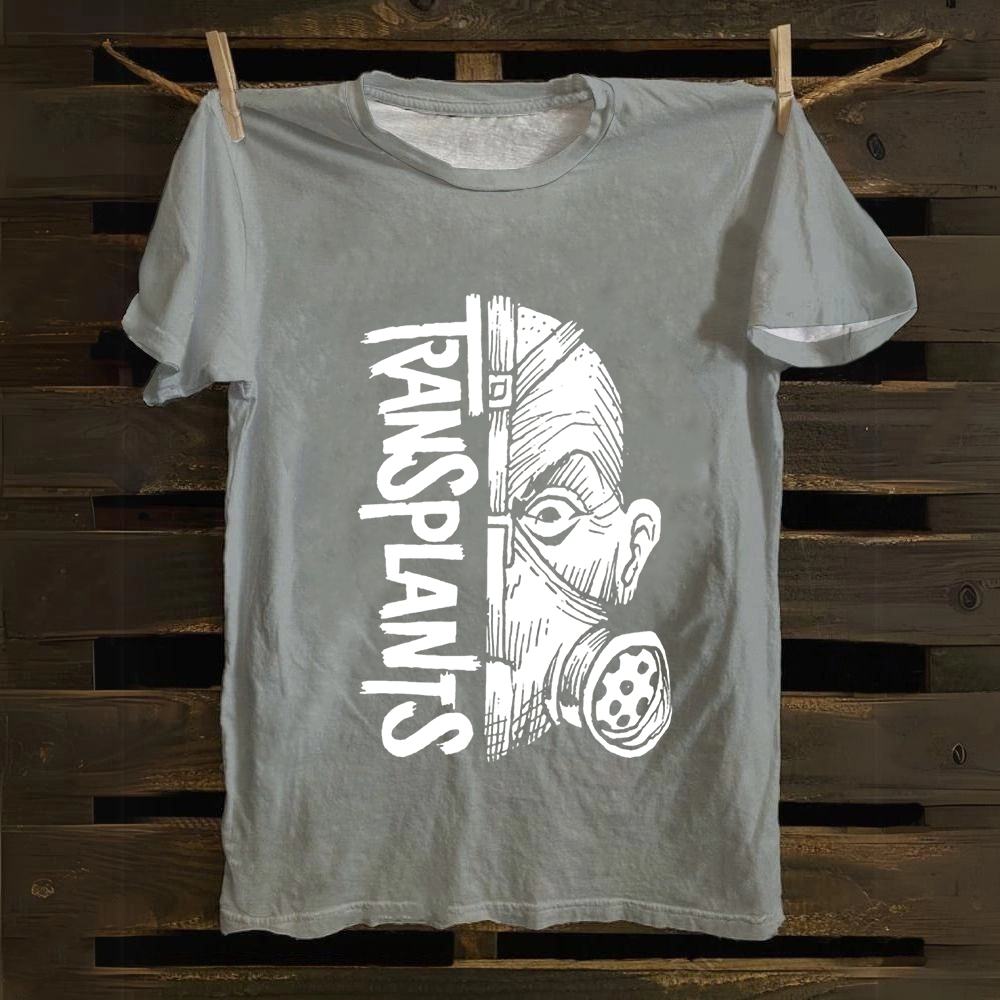 Unisex Vintage Transplants Band Cotton T-Shirt