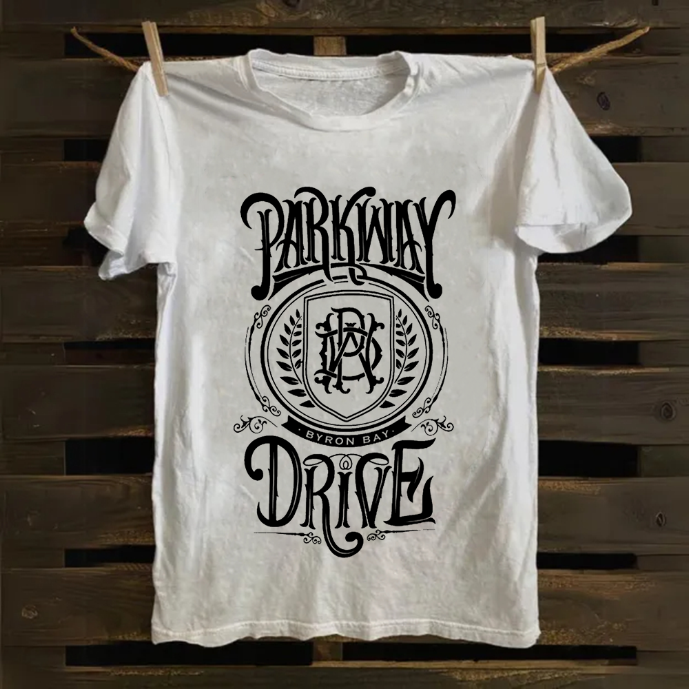 Unisex Vintage  Parkway Drive Band Cotton T-Shirt