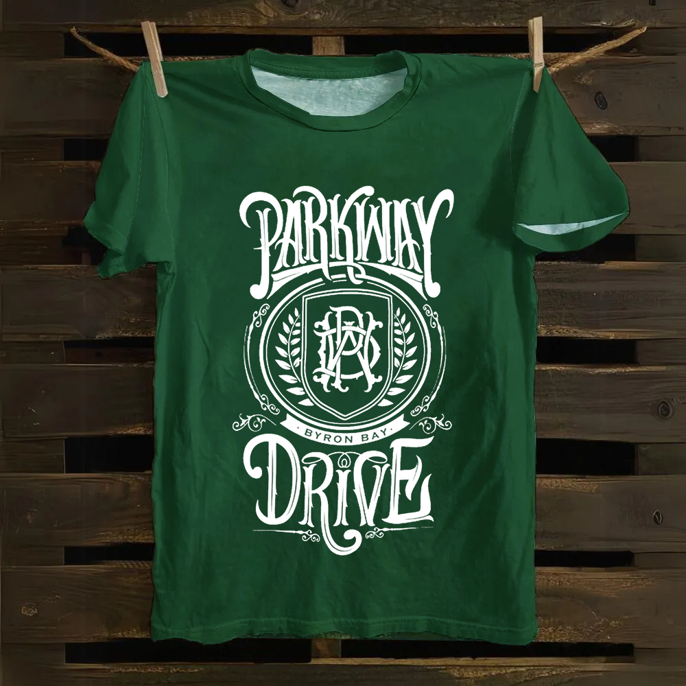 Unisex Vintage  Parkway Drive Band Cotton T-Shirt