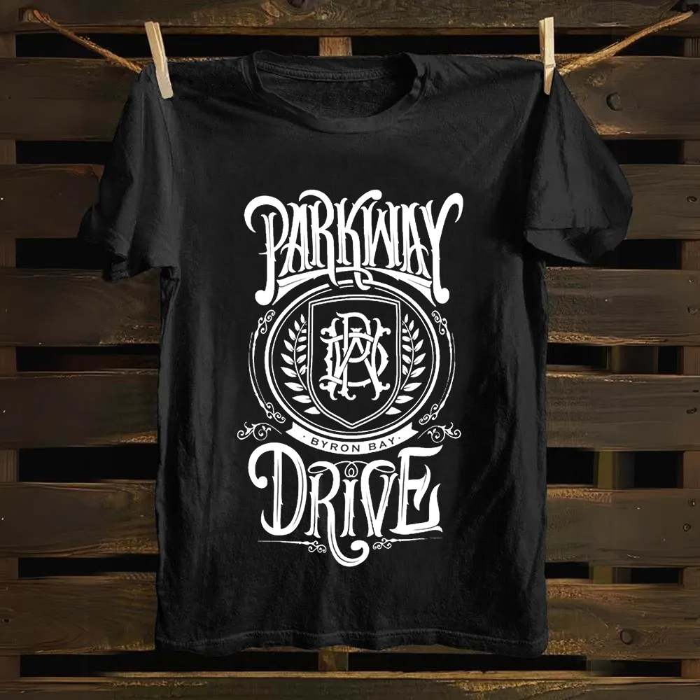 Unisex Vintage  Parkway Drive Band Cotton T-Shirt