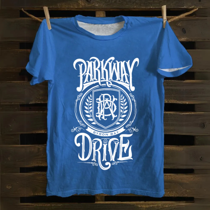 Unisex Vintage  Parkway Drive Band Cotton T-Shirt