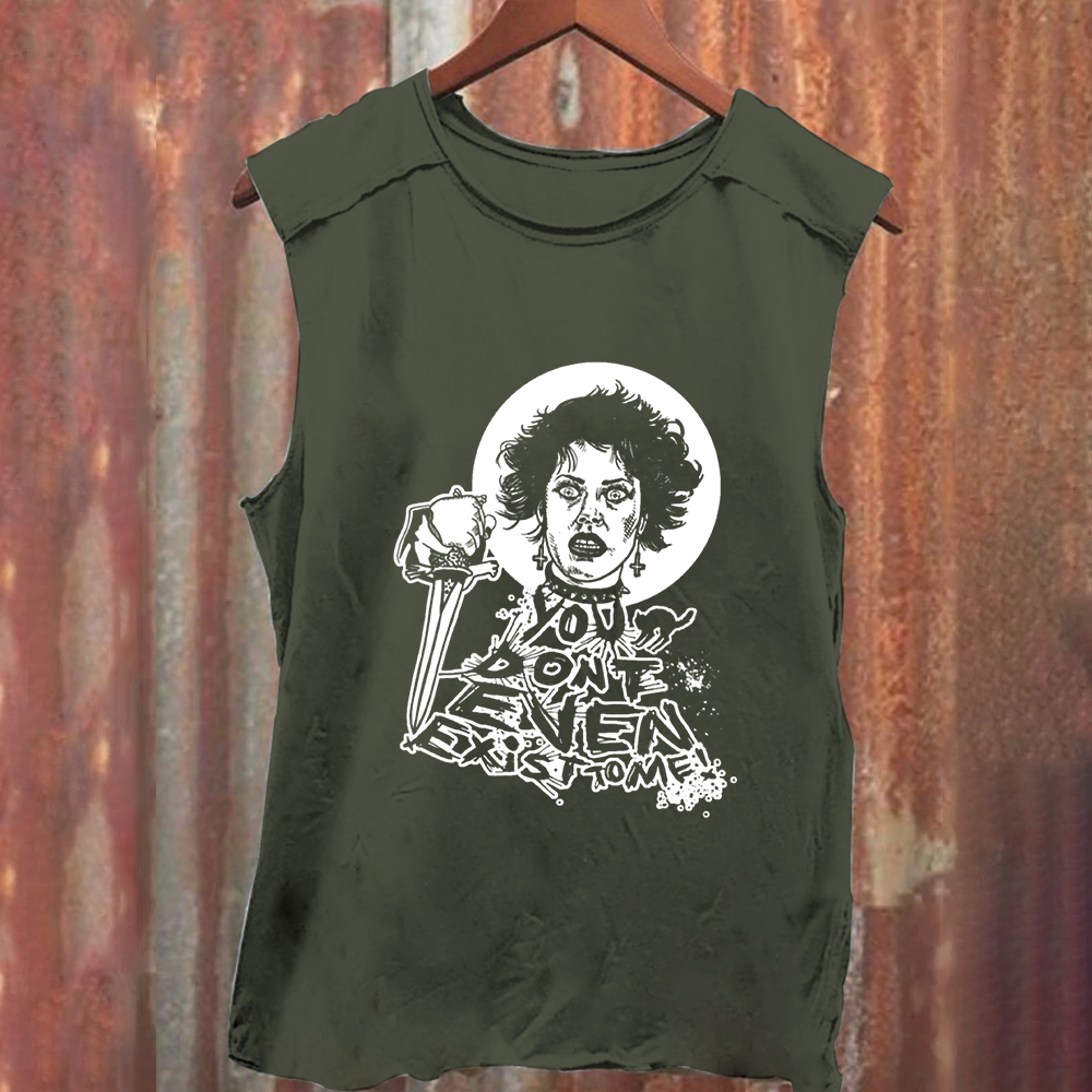 Unisex Vintage Washed The Craft Horror Movie Tank Top