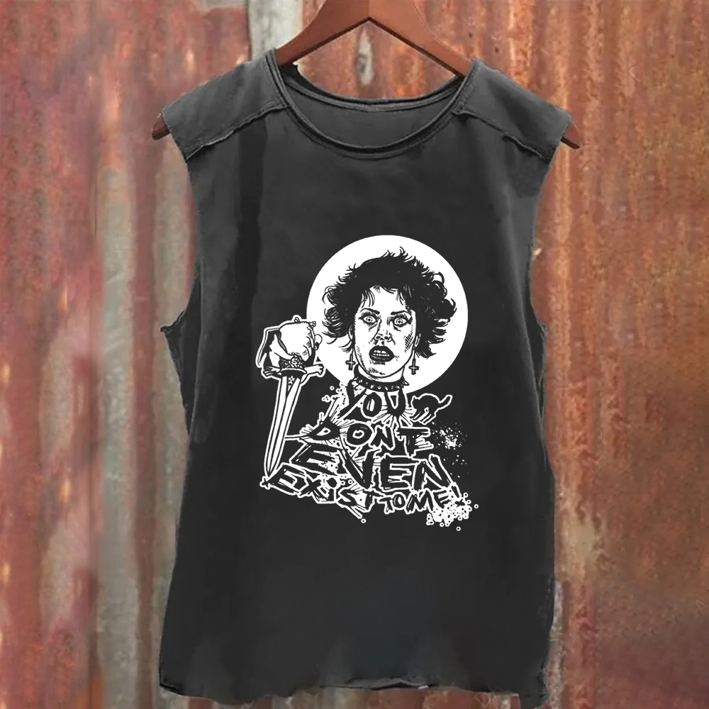 Unisex Vintage Washed The Craft Horror Movie Tank Top