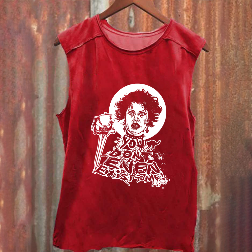 Unisex Vintage Washed The Craft Horror Movie Tank Top