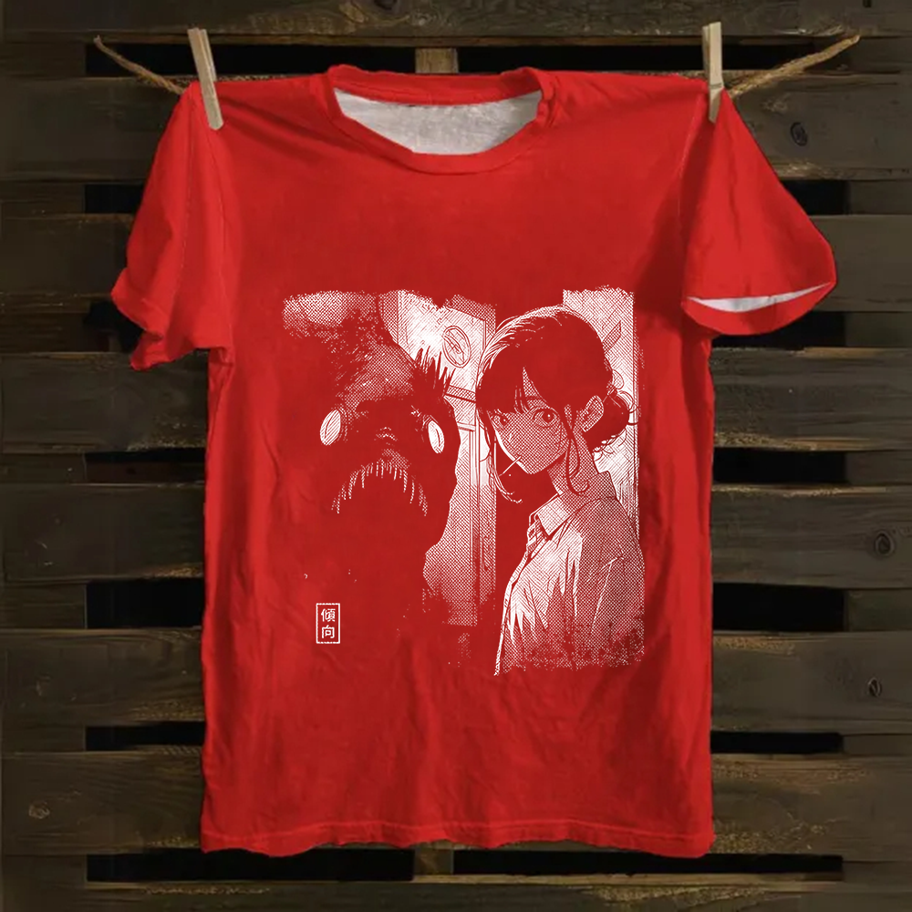 Unisex Vintage  Lollypop Girl Cotton T-Shirt