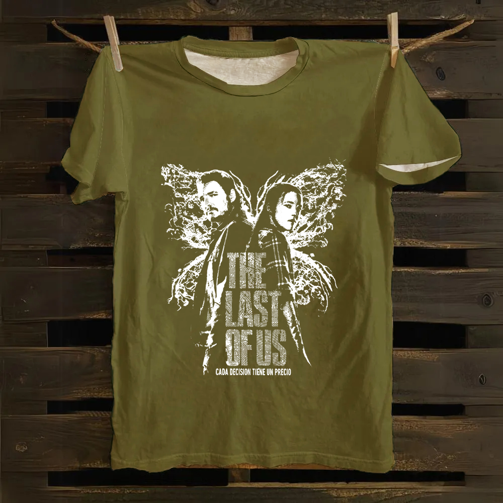 Unisex Vintage The Last of Us TV Series  Cotton T-Shirt