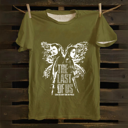 Unisex Vintage The Last of Us TV Series  Cotton T-Shirt