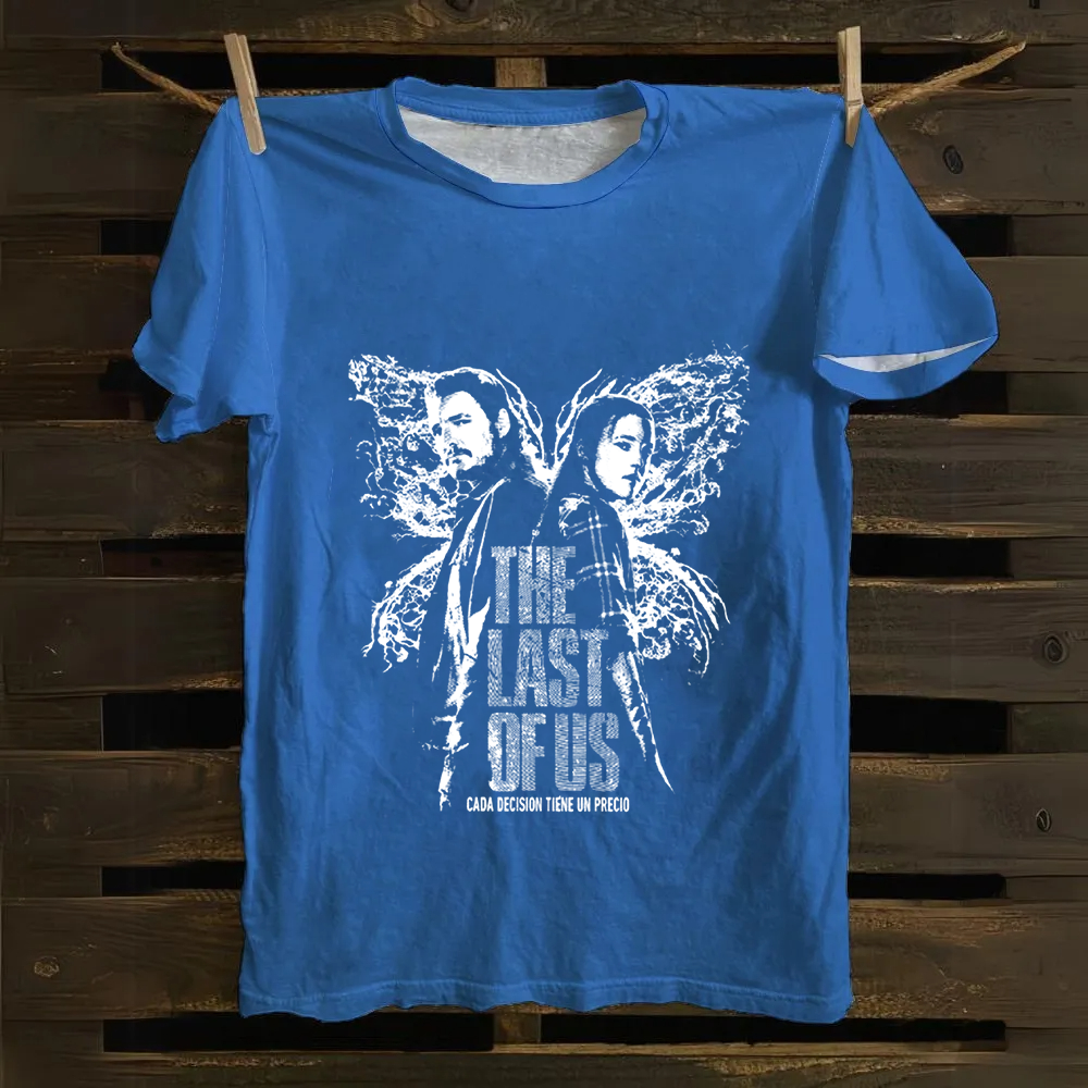 Unisex Vintage The Last of Us TV Series  Cotton T-Shirt
