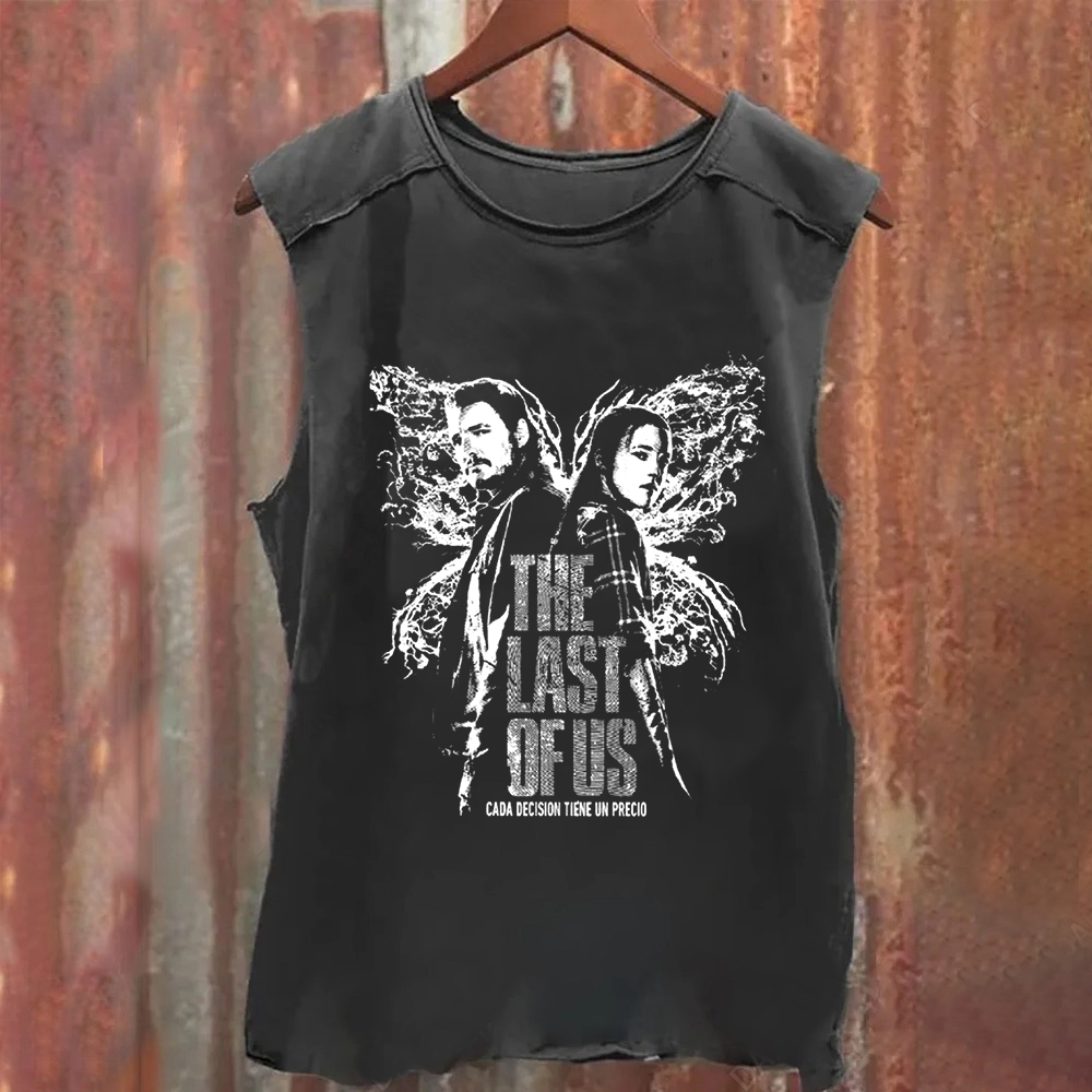 Unisex Vintage Washed The Last of Us TV Series  Tank Top