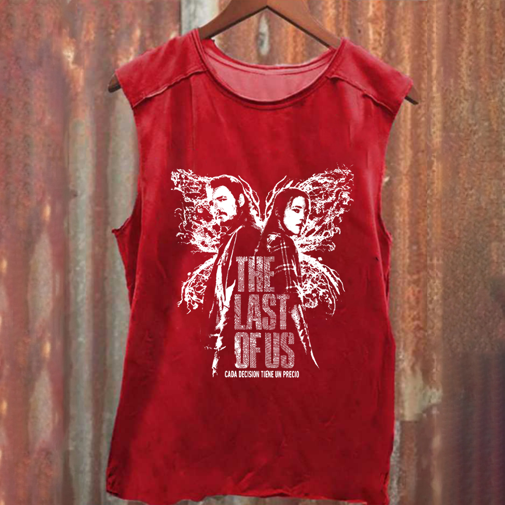 Unisex Vintage Washed The Last of Us TV Series  Tank Top