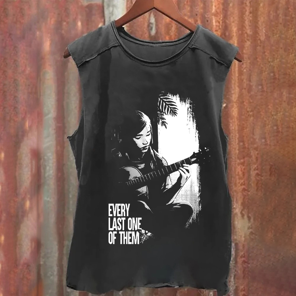Unisex Vintage Washed  Every Last One Of Them Horror Movie  Tank Top