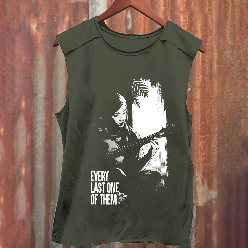 Unisex Vintage Washed  Every Last One Of Them Horror Movie  Tank Top