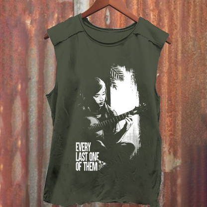 Unisex Vintage Washed  Every Last One Of Them Horror Movie  Tank Top