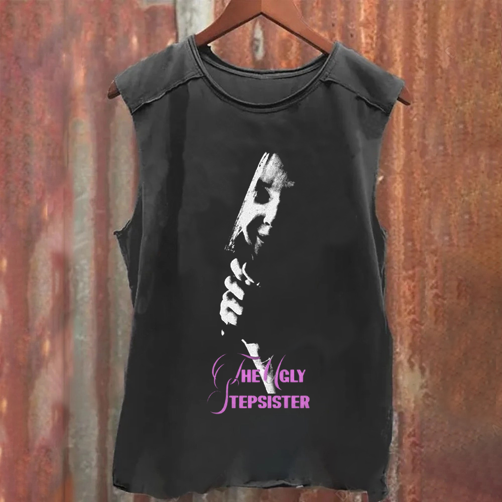 Unisex Vintage Washed  The Ugly Stepsister Horror movie 2025 Tank Top