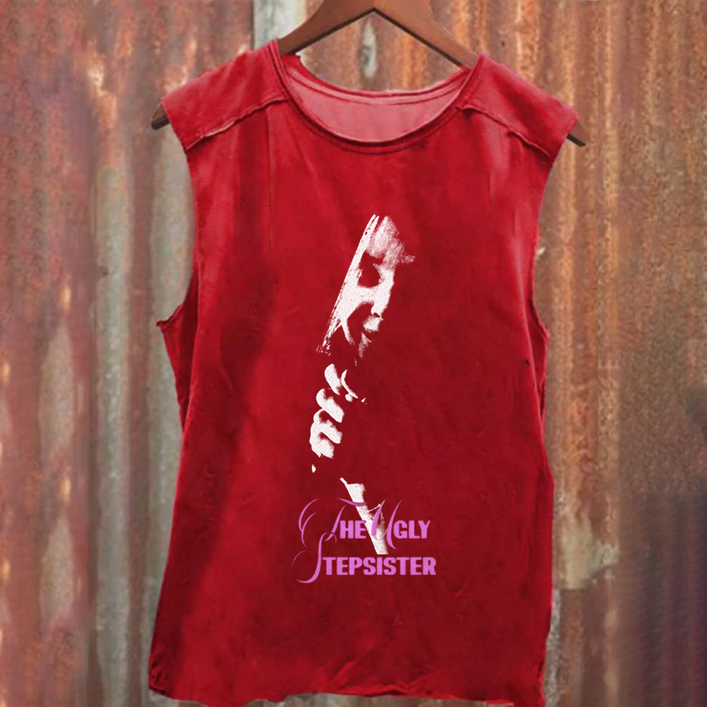 Unisex Vintage Washed  The Ugly Stepsister Horror movie 2025 Tank Top