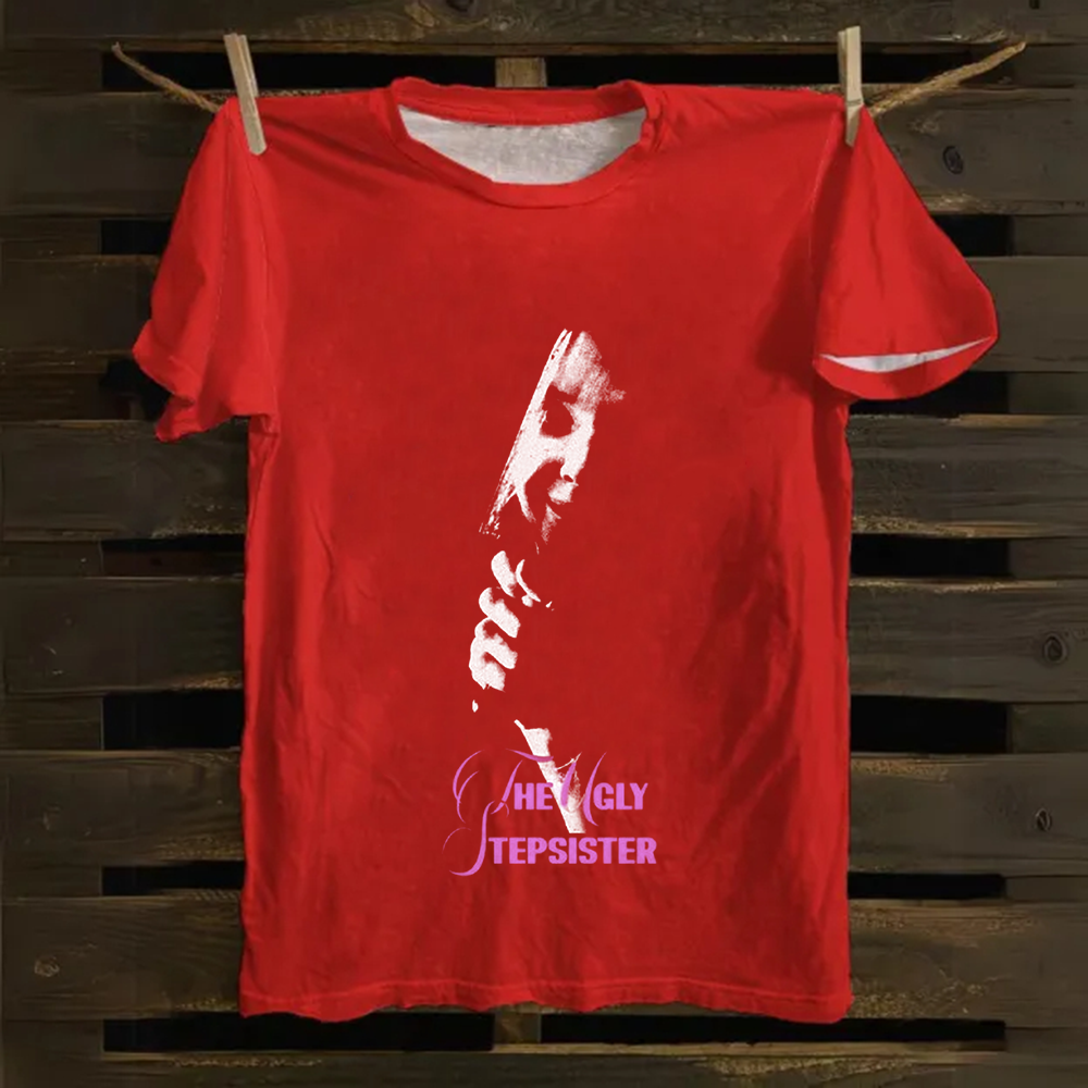 Unisex Vintage  The Ugly Stepsister Horror movie 2025 Cotton T-Shirt