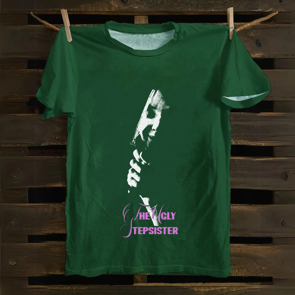 Unisex Vintage  The Ugly Stepsister Horror movie 2025 Cotton T-Shirt