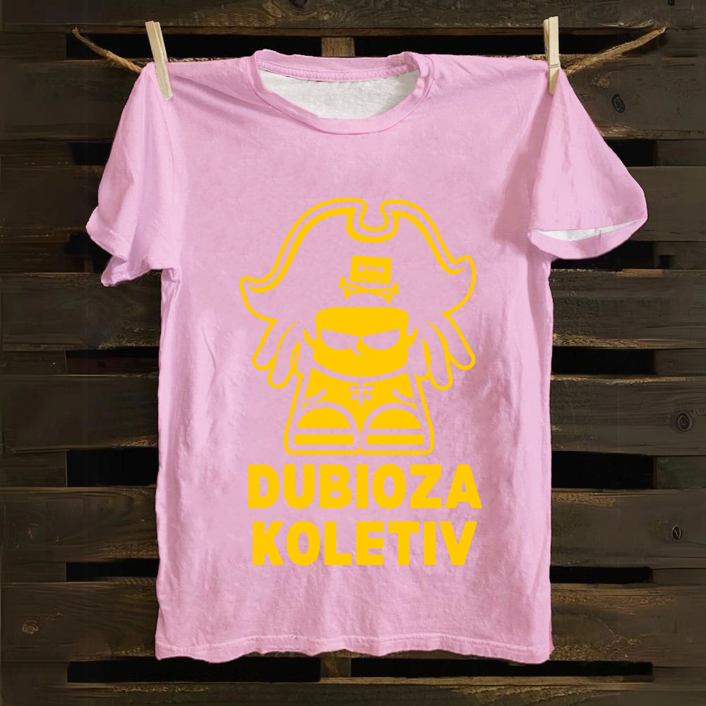 Unisex Vintage Dubioza Kolektiv Band Cotton T-Shirt