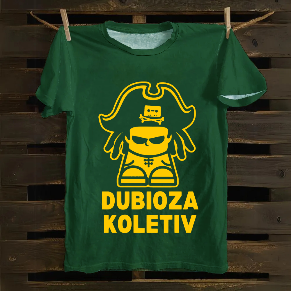 Unisex Vintage Dubioza Kolektiv Band Cotton T-Shirt