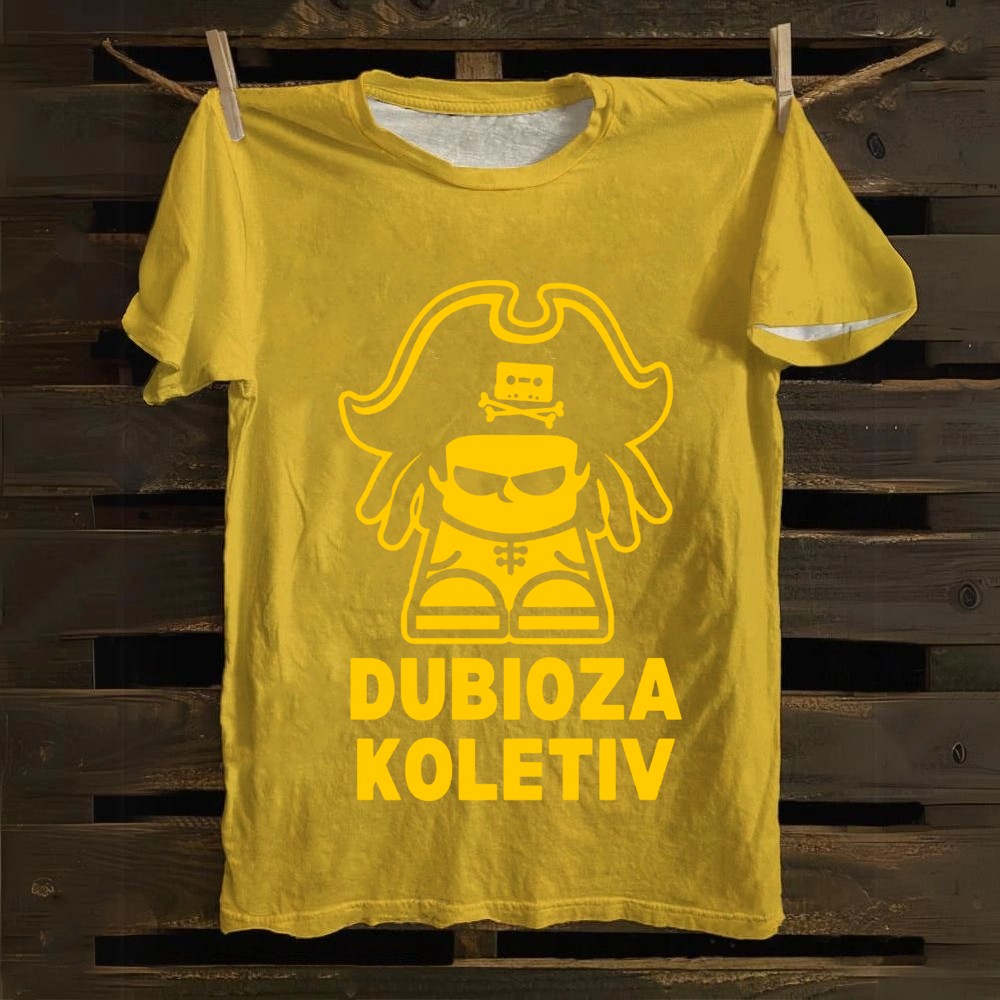 Unisex Vintage Dubioza Kolektiv Band Cotton T-Shirt