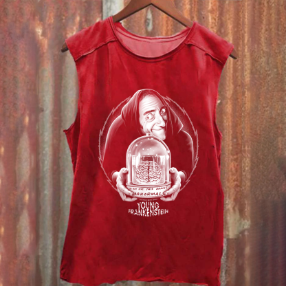 Unisex Vintage Washed Young Frankenstein 1974 horror movie Tank Top