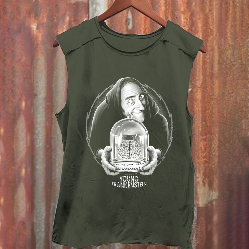 Unisex Vintage Washed Young Frankenstein 1974 horror movie Tank Top