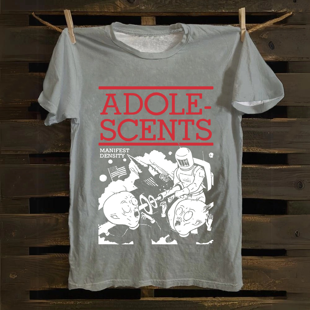 Unisex Vintage  Adolescents Band Cotton T-Shirt