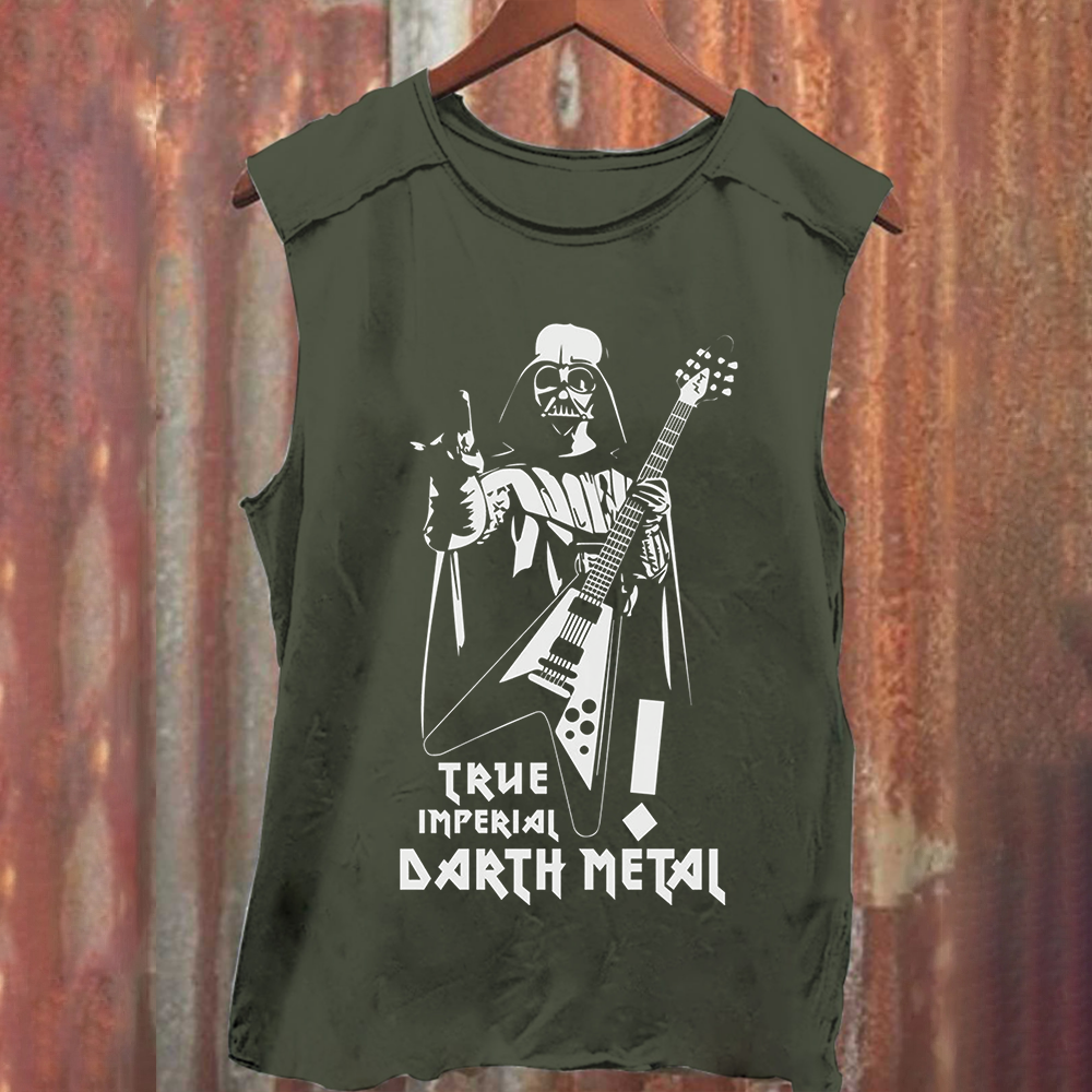 Unisex Vintage Washed  Star Wars movie Tank Top