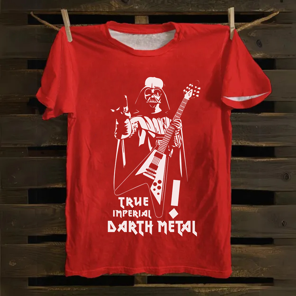Unisex Vintage  Star Wars movie Cotton T-Shirt