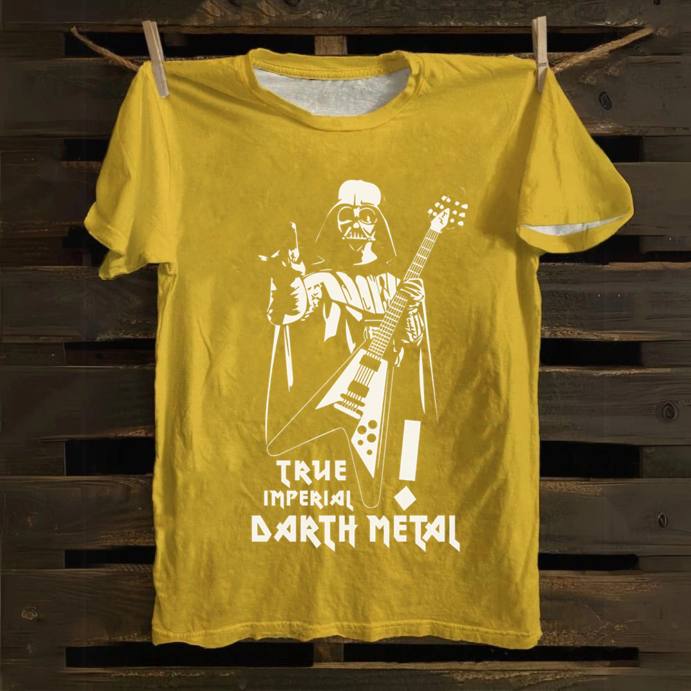 Unisex Vintage  Star Wars movie Cotton T-Shirt