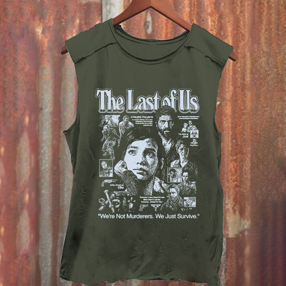 Unisex Vintage Washed The Conjuring Horror Movie Tank Top