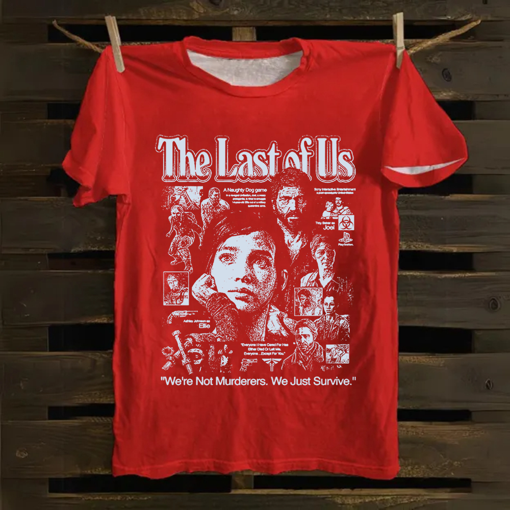 Unisex Vintage The Conjuring Horror Movie Cotton T-Shirt
