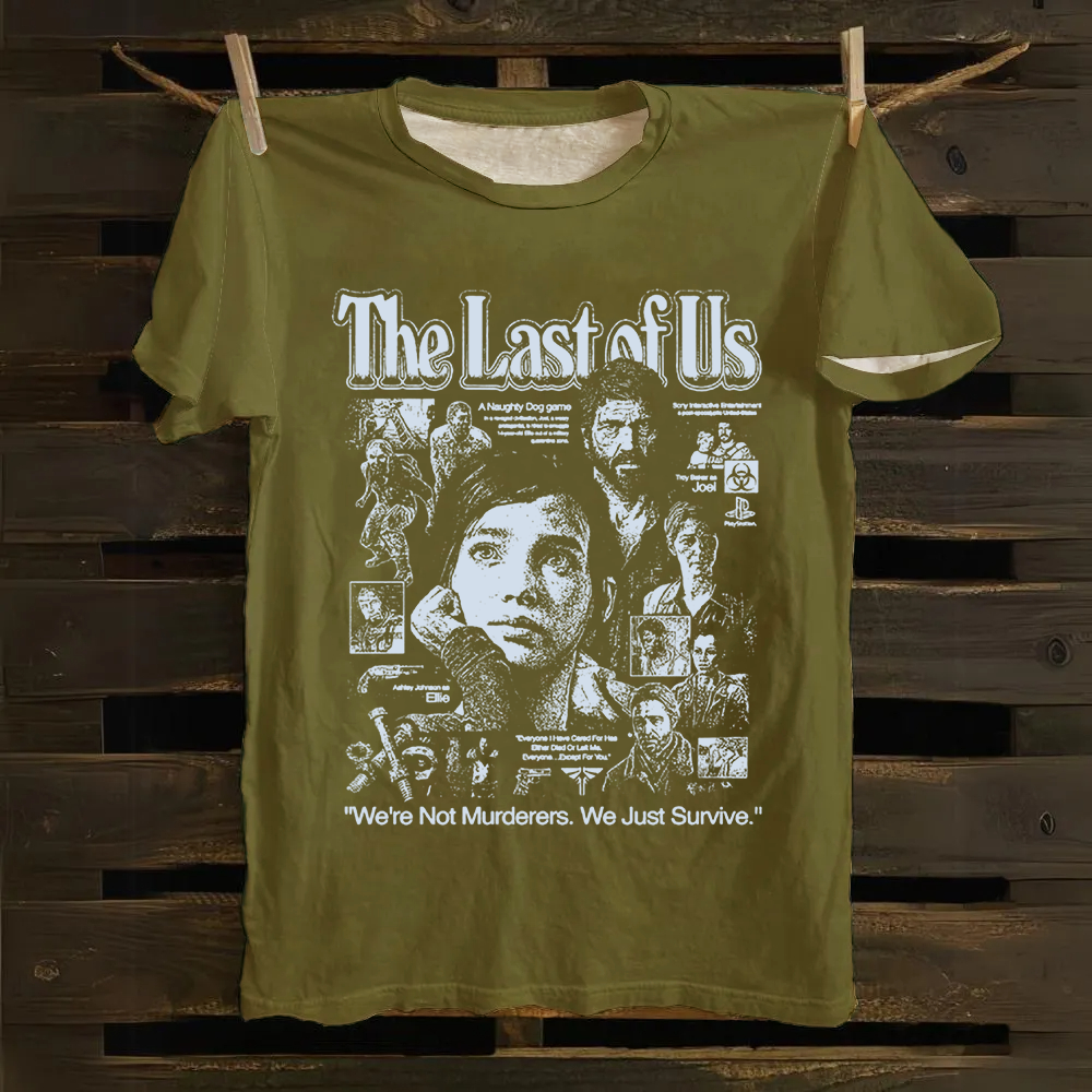 Unisex Vintage The Conjuring Horror Movie Cotton T-Shirt