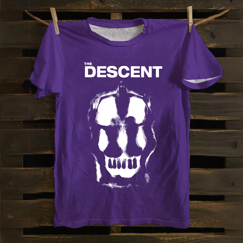 Unisex Vintage The Descent 2005 horror movie Cotton T-Shirt
