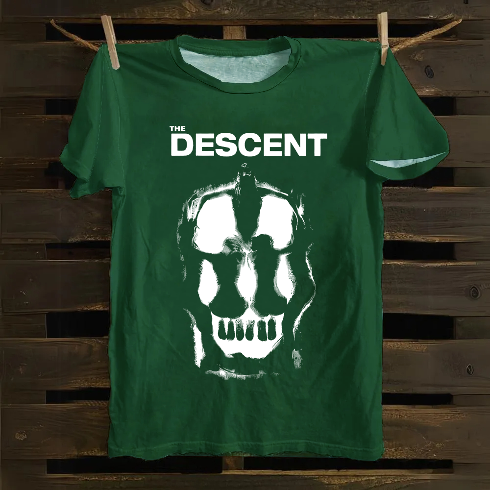 Unisex Vintage The Descent 2005 horror movie Cotton T-Shirt