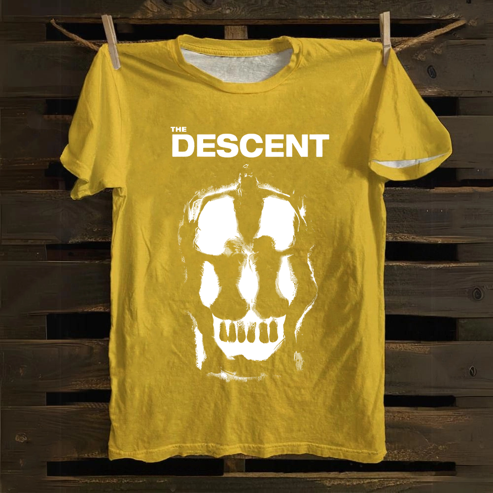 Unisex Vintage The Descent 2005 horror movie Cotton T-Shirt