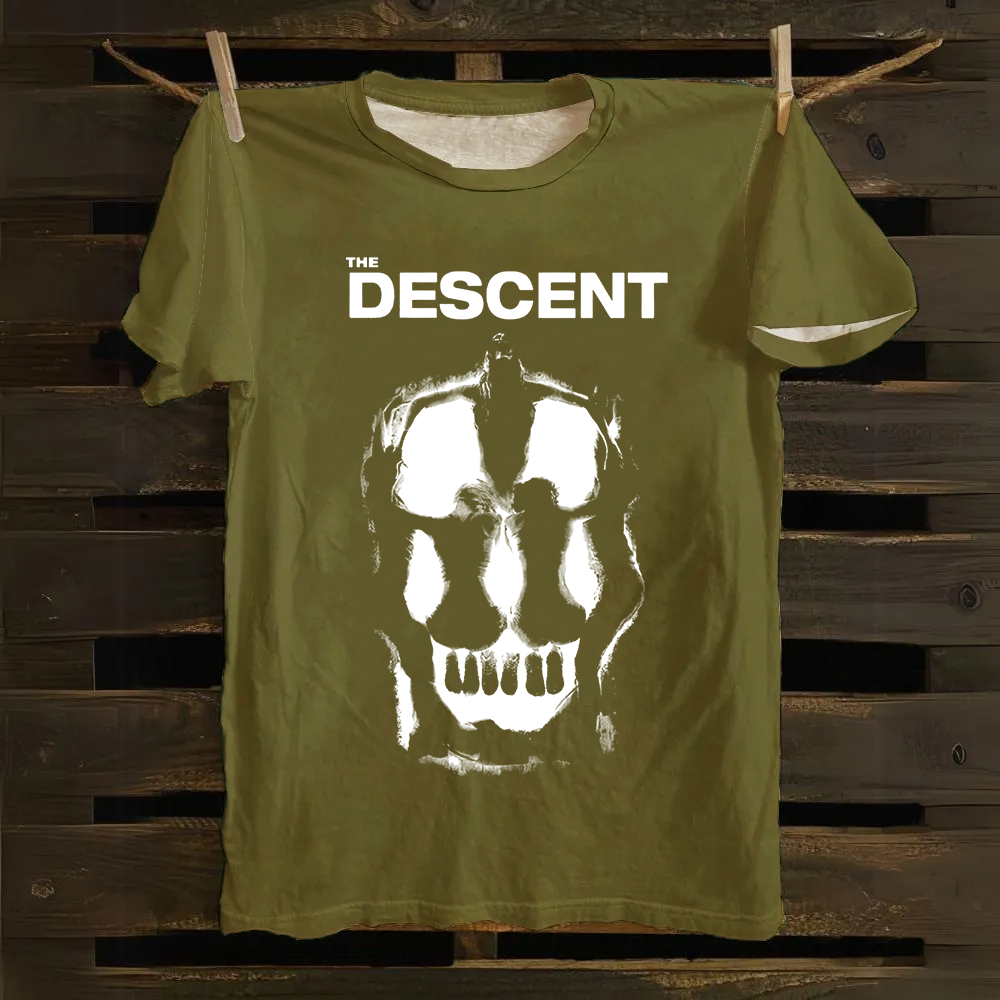 Unisex Vintage The Descent 2005 horror movie Cotton T-Shirt