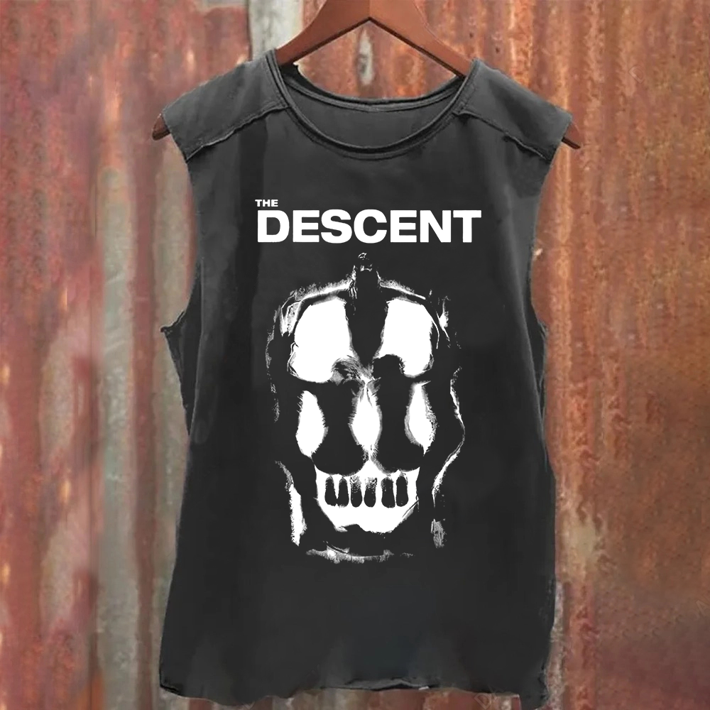 Unisex Vintage Washed The Descent 2005 horror movie Tank Top