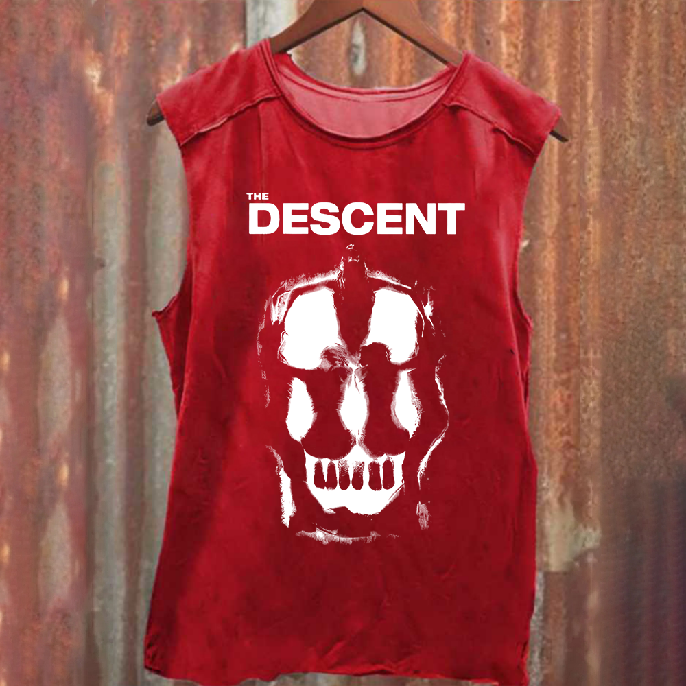 Unisex Vintage Washed The Descent 2005 horror movie Tank Top