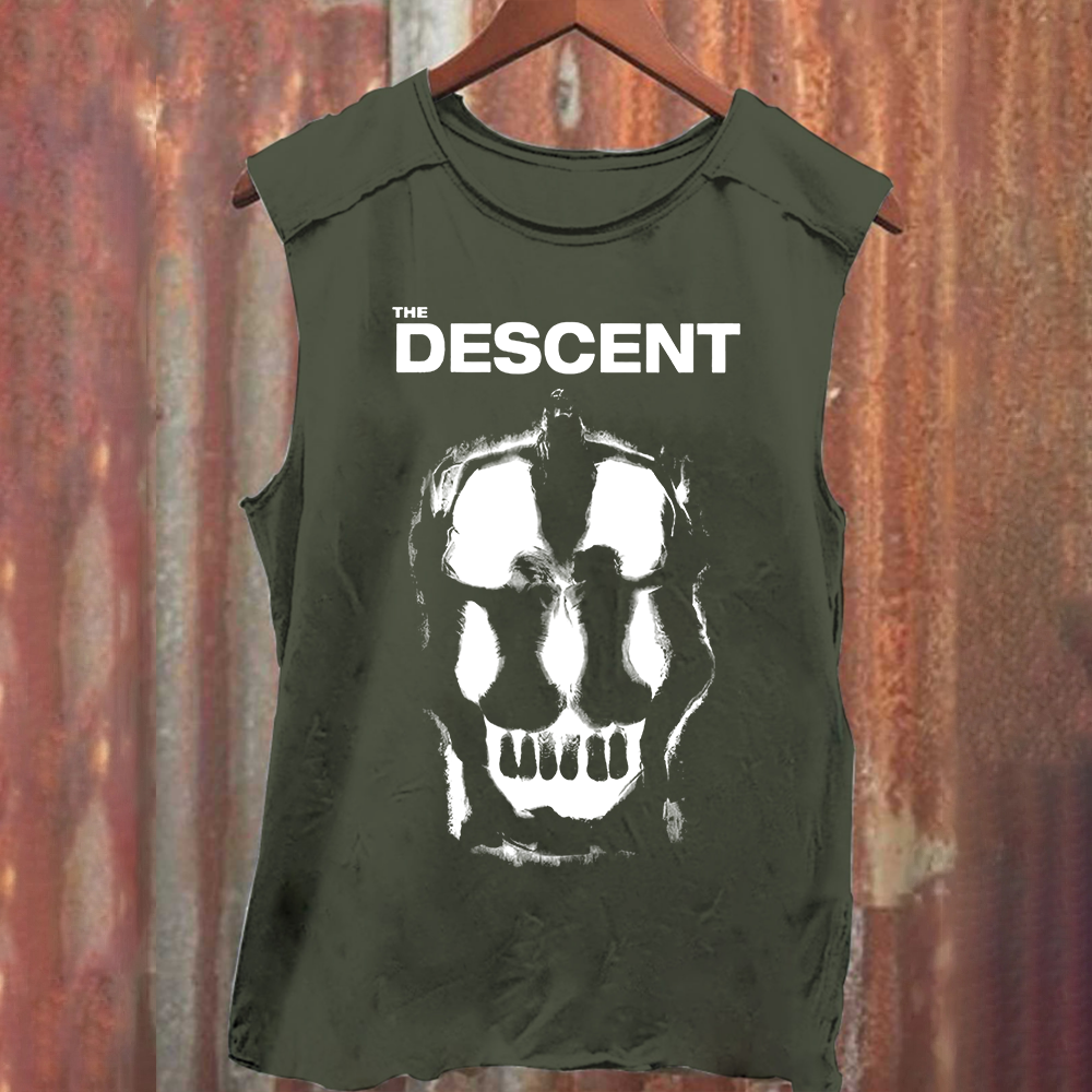 Unisex Vintage Washed The Descent 2005 horror movie Tank Top