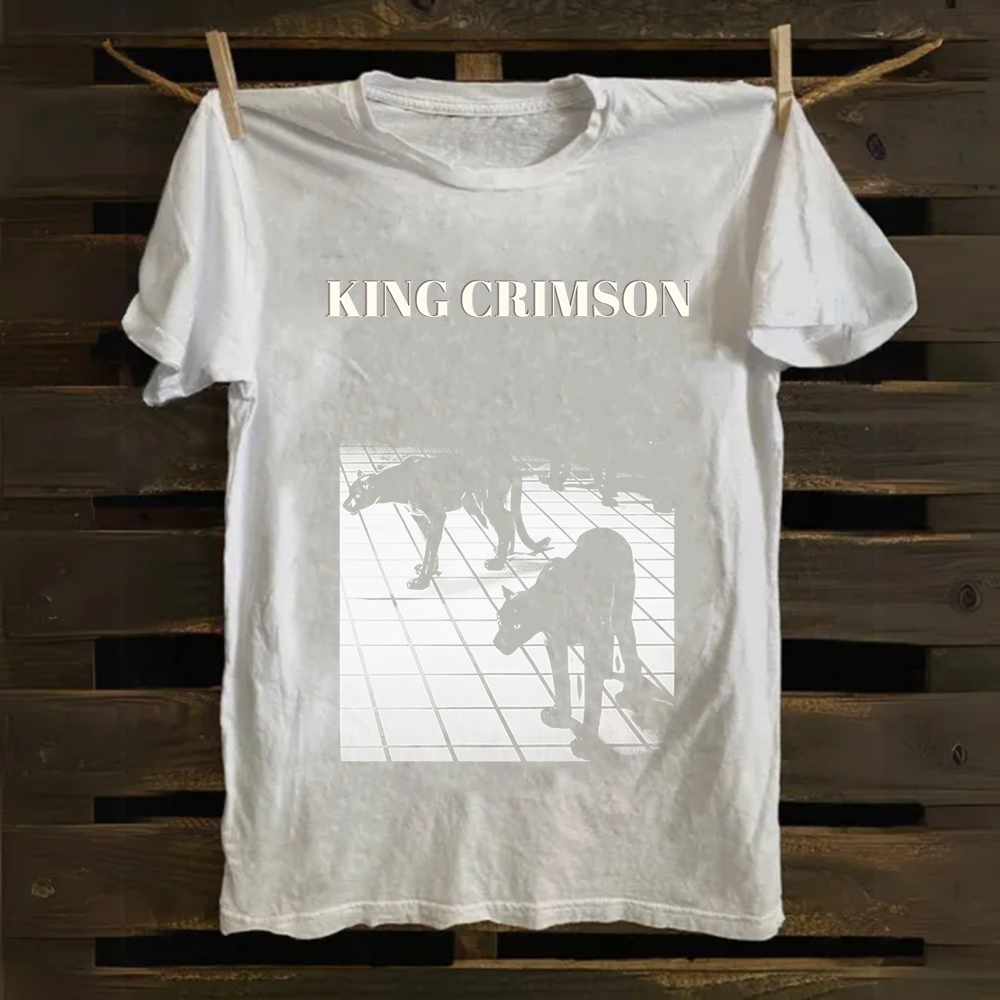 Unisex Vintage King Crimson Band Cotton T-Shirt