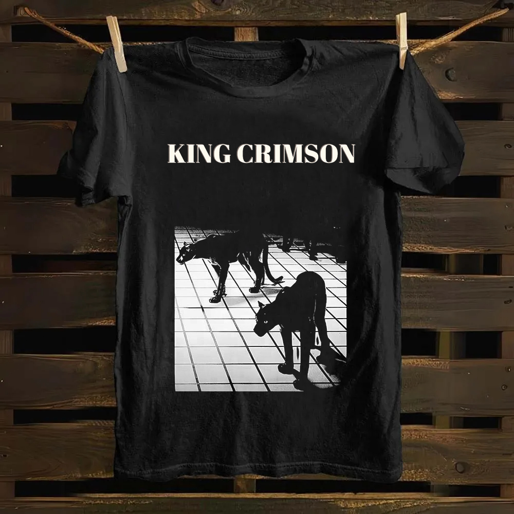 Unisex Vintage King Crimson Band Cotton T-Shirt