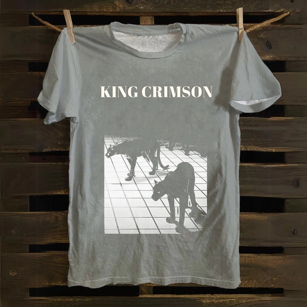 Unisex Vintage King Crimson Band Cotton T-Shirt