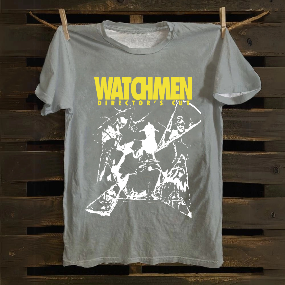 Unisex Vintage Watchmen Crime Movie Cotton T-Shirt