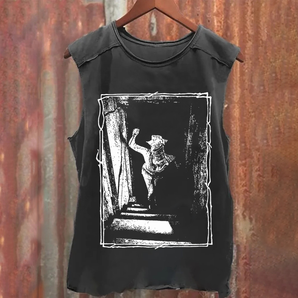 Unisex Vintage Washed  The Nurse Tank Top