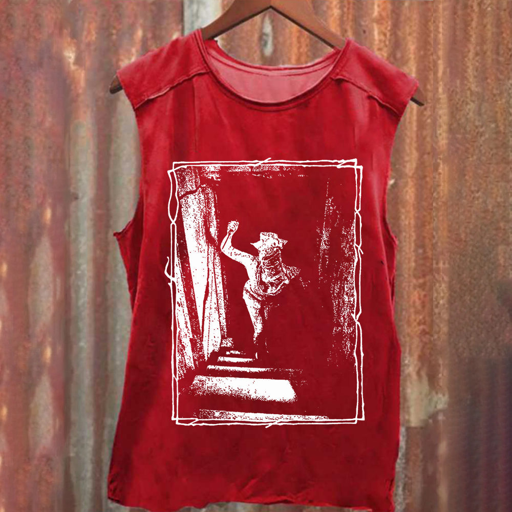 Unisex Vintage Washed  The Nurse Tank Top
