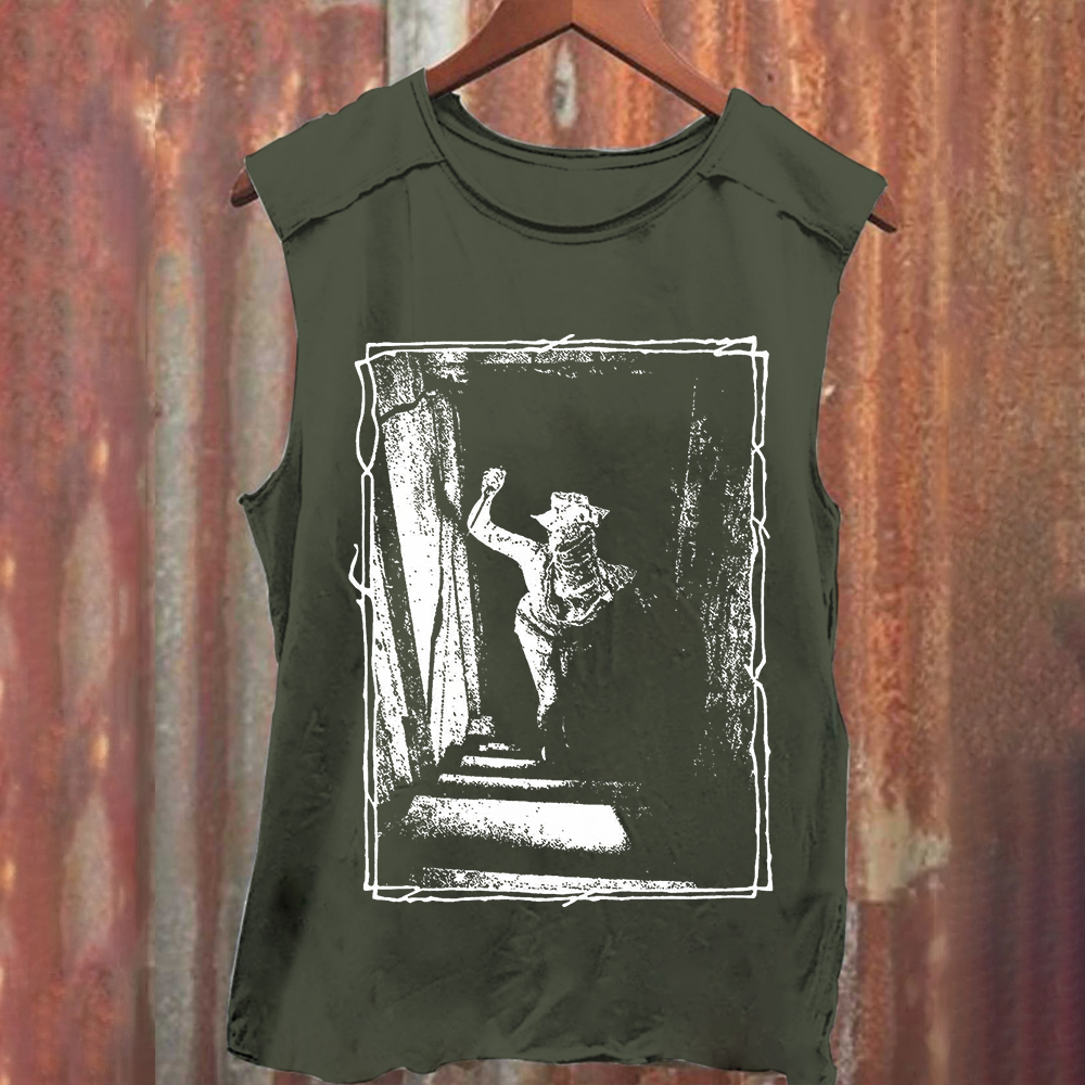 Unisex Vintage Washed  The Nurse Tank Top